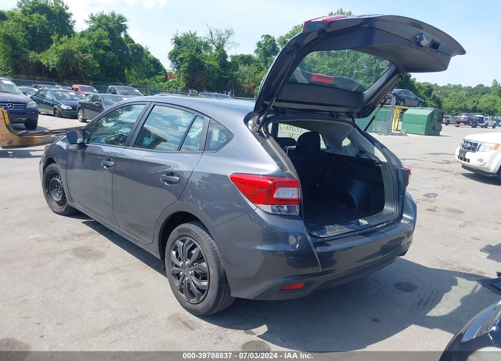 2019 SUBARU IMPREZA 2.0I VIN: 4S3GTAA6XK3722608