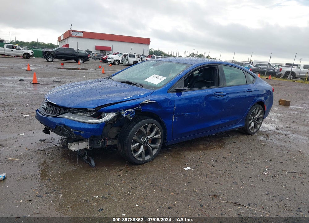 2016 CHRYSLER 200 S VIN: 1C3CCCDG3GN105467