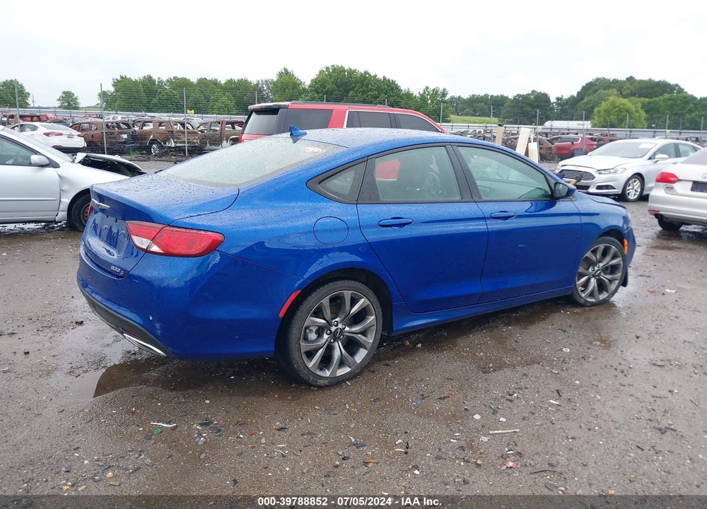 2016 CHRYSLER 200 S VIN: 1C3CCCDG3GN105467