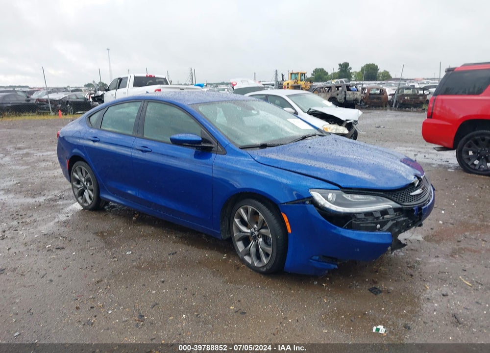 2016 CHRYSLER 200 S VIN: 1C3CCCDG3GN105467