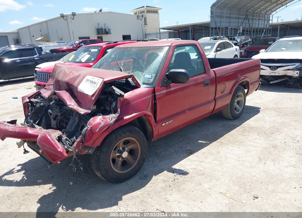 1999 CHEVROLET S-10 LS VIN: 1GCCS1449XK227034