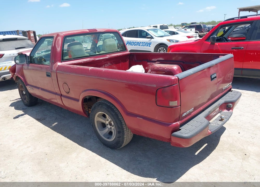 1999 CHEVROLET S-10 LS VIN: 1GCCS1449XK227034