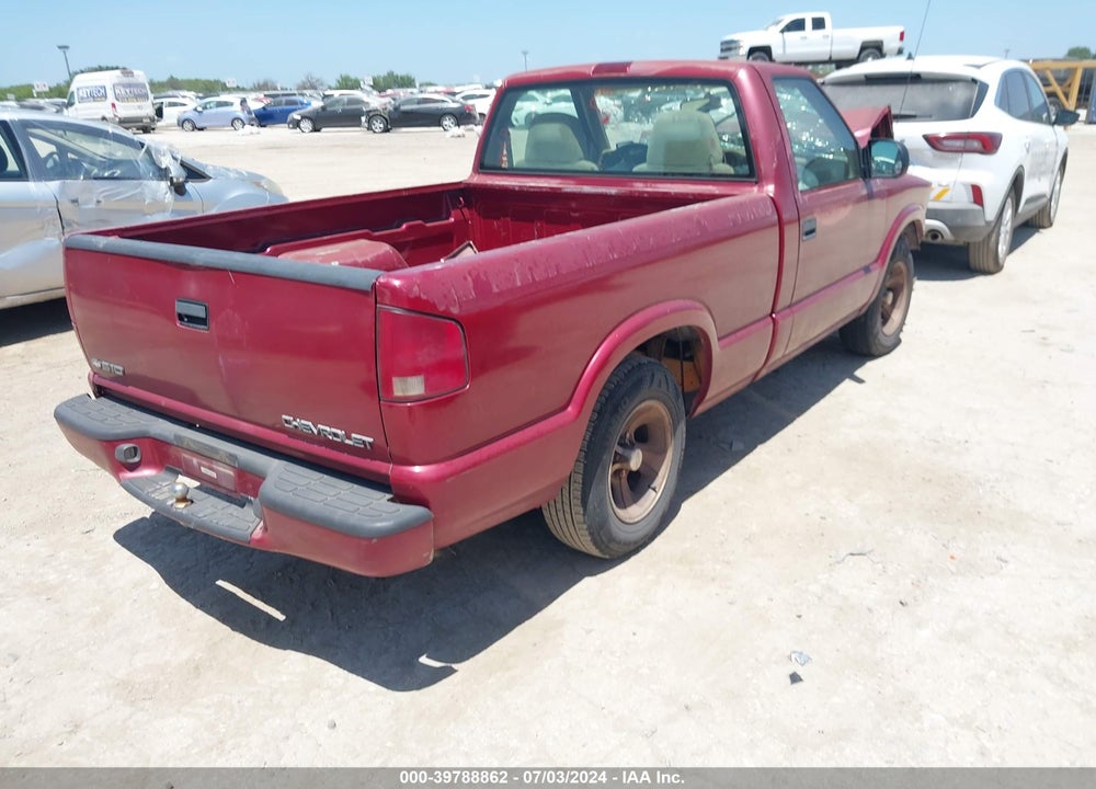 1999 CHEVROLET S-10 LS VIN: 1GCCS1449XK227034