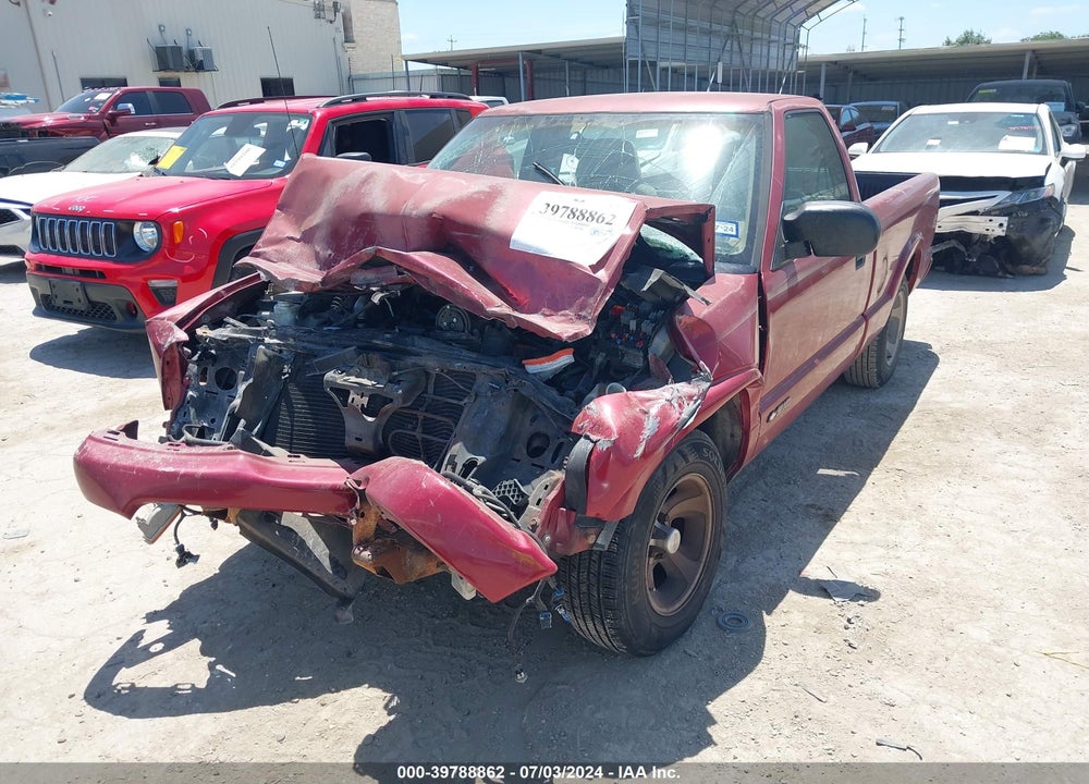 1999 CHEVROLET S-10 LS VIN: 1GCCS1449XK227034
