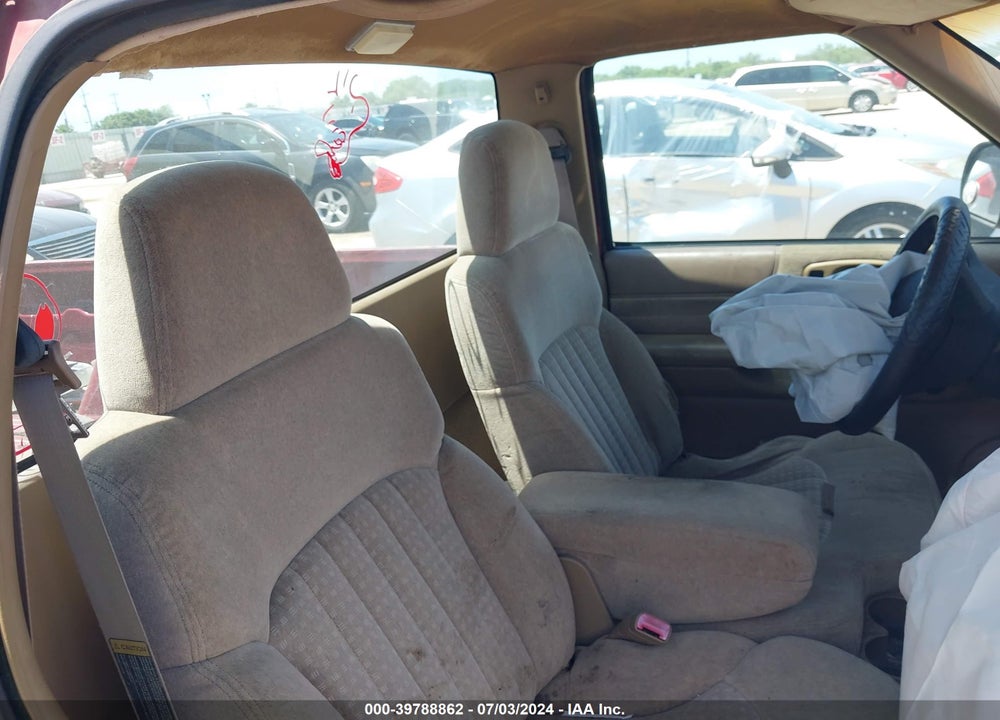 1999 CHEVROLET S-10 LS VIN: 1GCCS1449XK227034