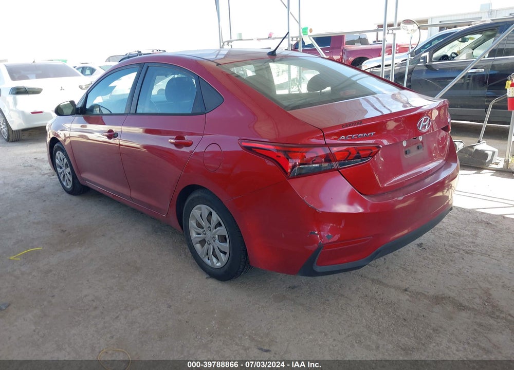 2019 HYUNDAI ACCENT SE VIN: 3KPC24A38KE062831