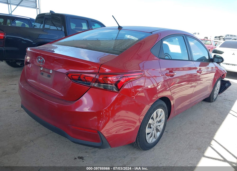 2019 HYUNDAI ACCENT SE VIN: 3KPC24A38KE062831