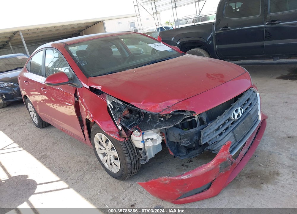 2019 HYUNDAI ACCENT SE VIN: 3KPC24A38KE062831