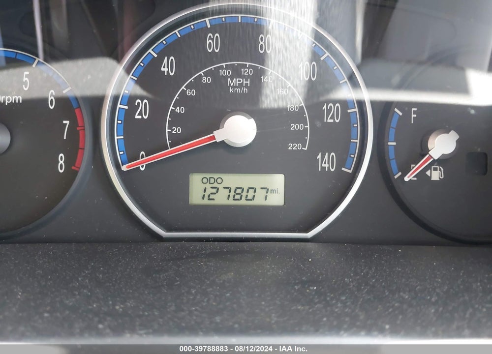 2009 HYUNDAI SANTA FE GLS VIN: 5NMSG13D39H255196