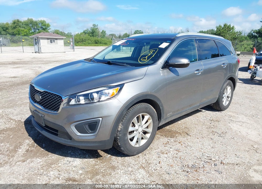 2016 KIA SORENTO 2.4L LX VIN: 5XYPGDA3XGG032369
