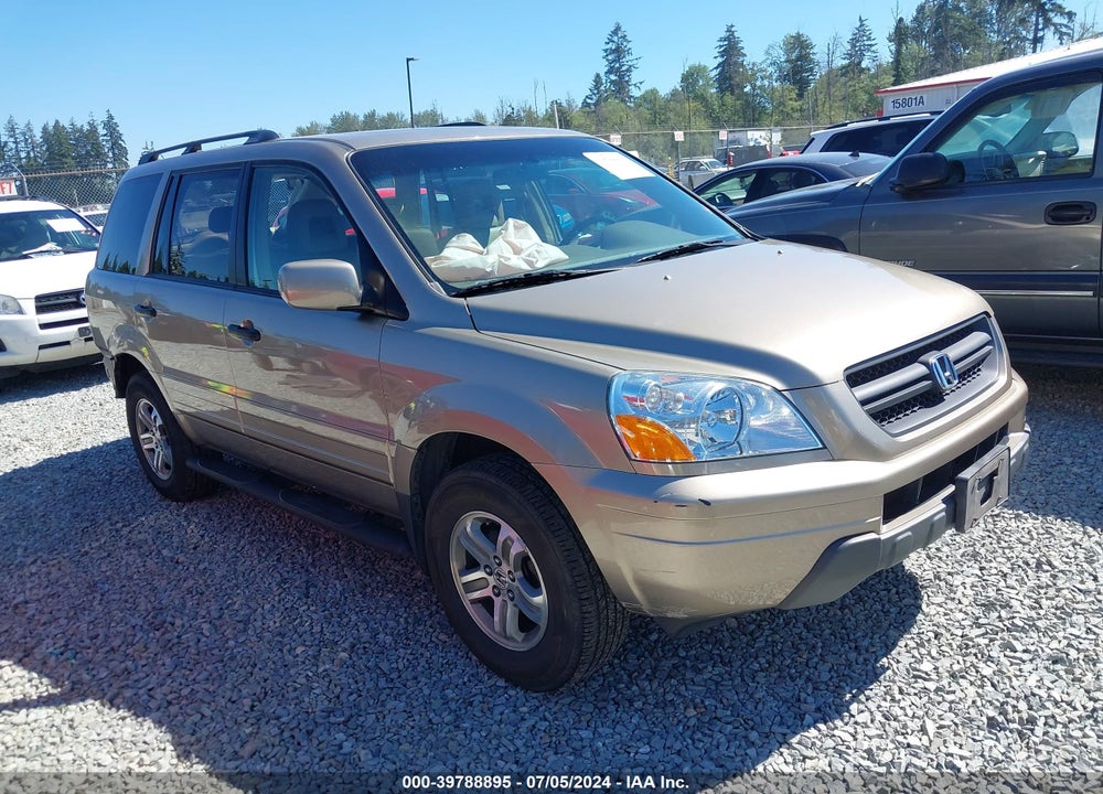 2005 HONDA PILOT EX-L VIN: 2HKYF18545H552666