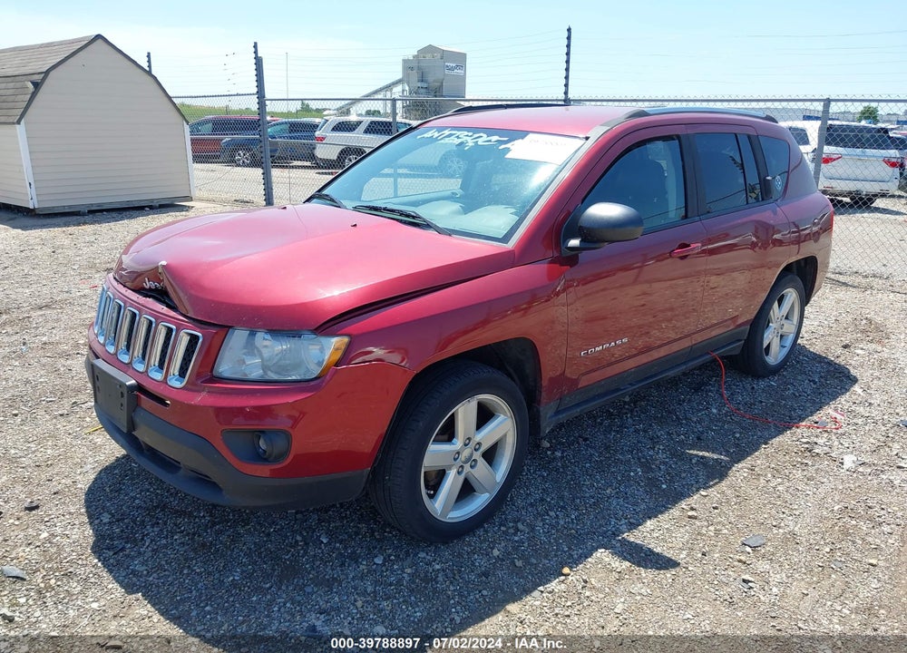 2012 JEEP COMPASS LIMITED VIN: 1C4NJDCB1CD591508
