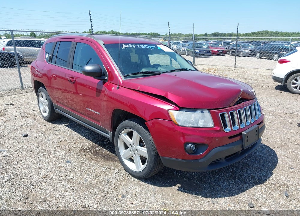 2012 JEEP COMPASS LIMITED VIN: 1C4NJDCB1CD591508