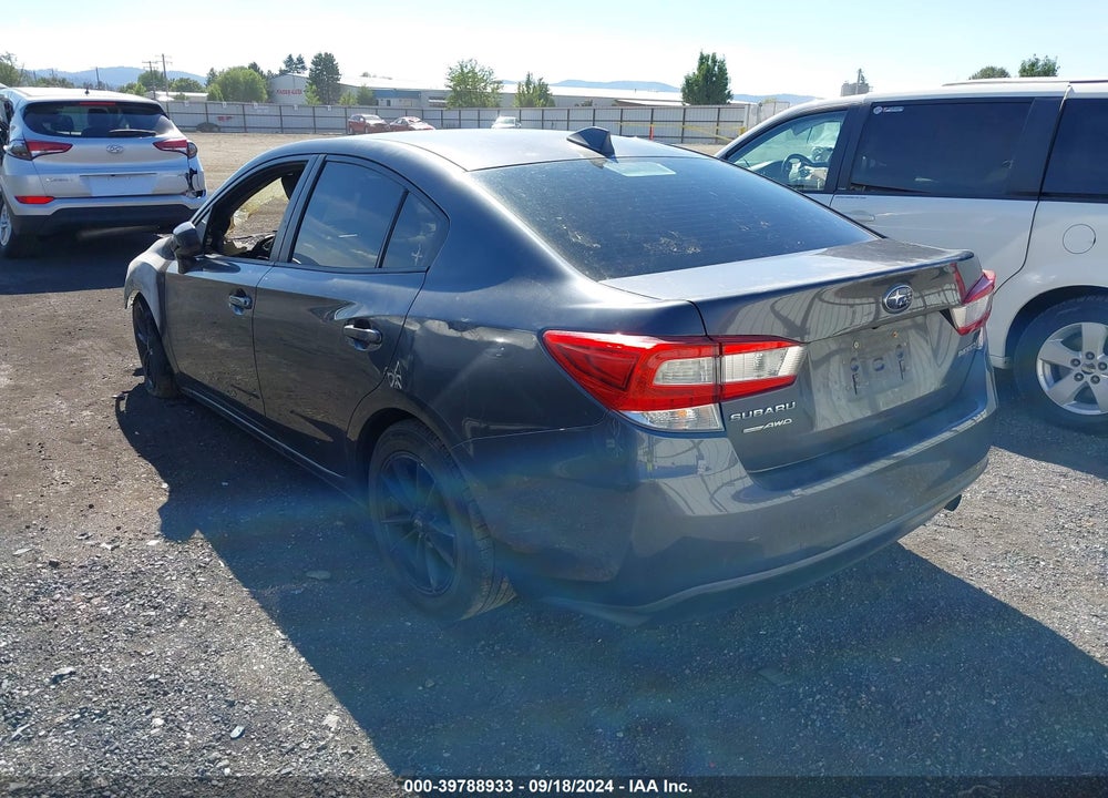 2018 SUBARU IMPREZA 2.0I PREMIUM VIN: 4S3GKAD67J3624813