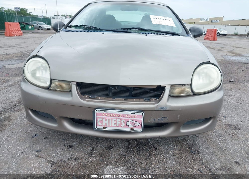 2002 DODGE NEON SE VIN: 1B3ES46C32D529478