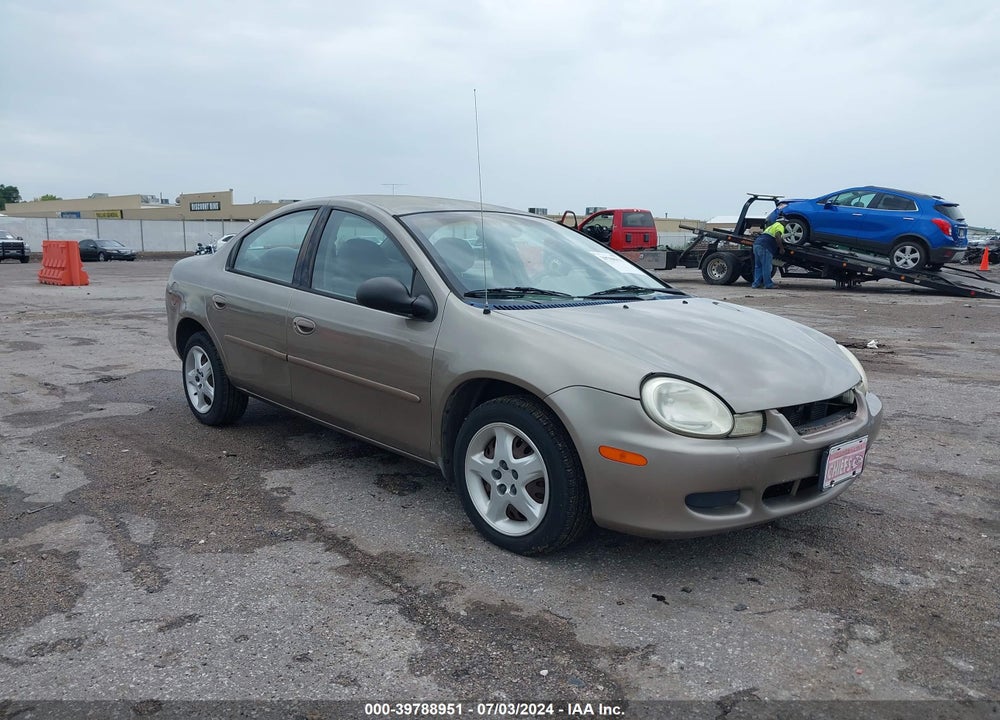 2002 DODGE NEON SE VIN: 1B3ES46C32D529478