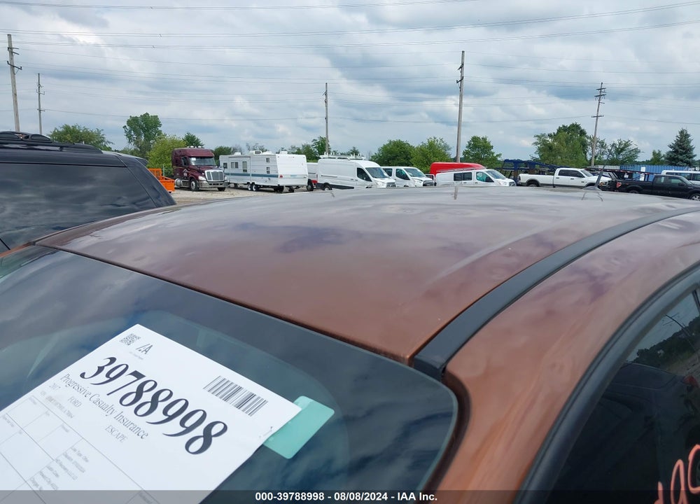 2017 FORD ESCAPE S VIN: 1FMCU0F79HUA78864