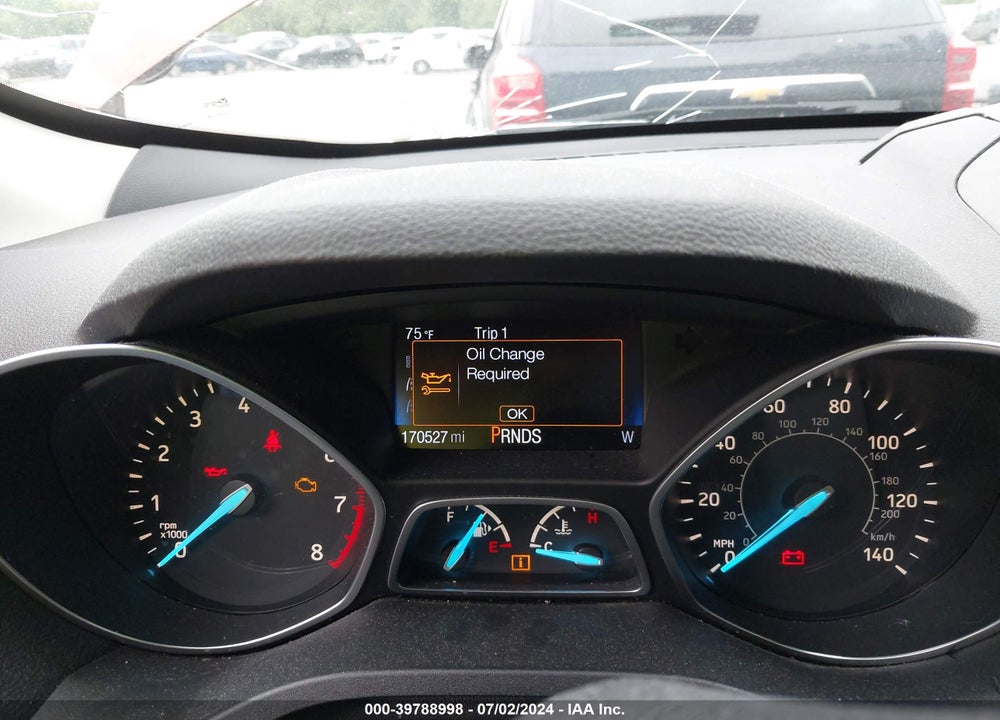 2017 FORD ESCAPE S VIN: 1FMCU0F79HUA78864