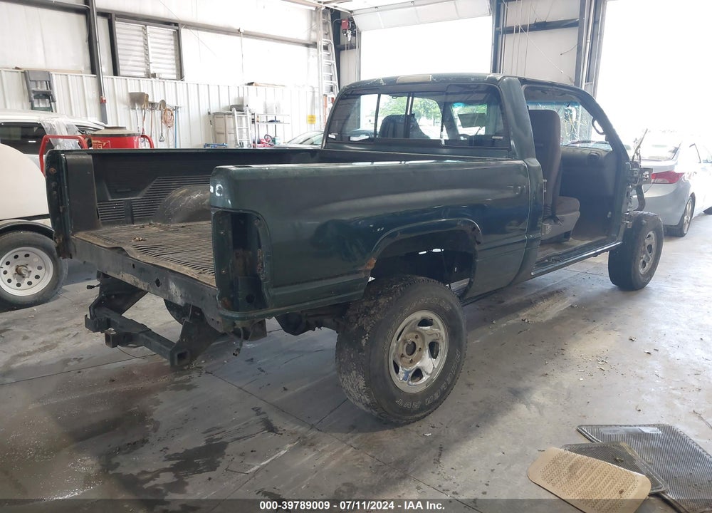 1999 DODGE RAM 1500 ST VIN: 3B7HF13ZXXM541906