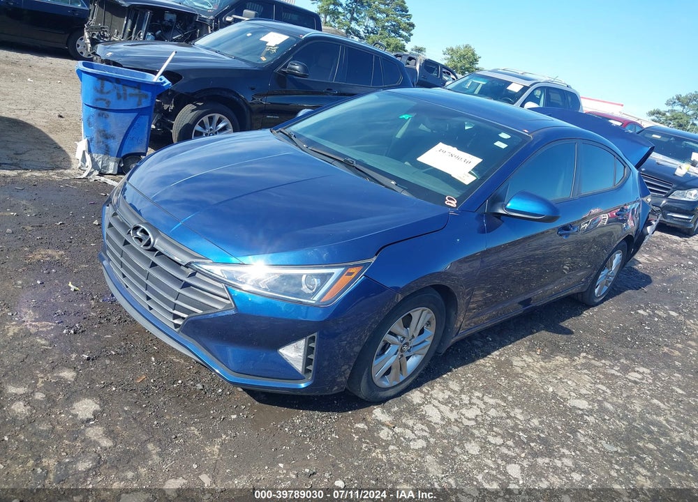 2019 HYUNDAI ELANTRA VALUE EDITION VIN: 5NPD84LF7KH479900