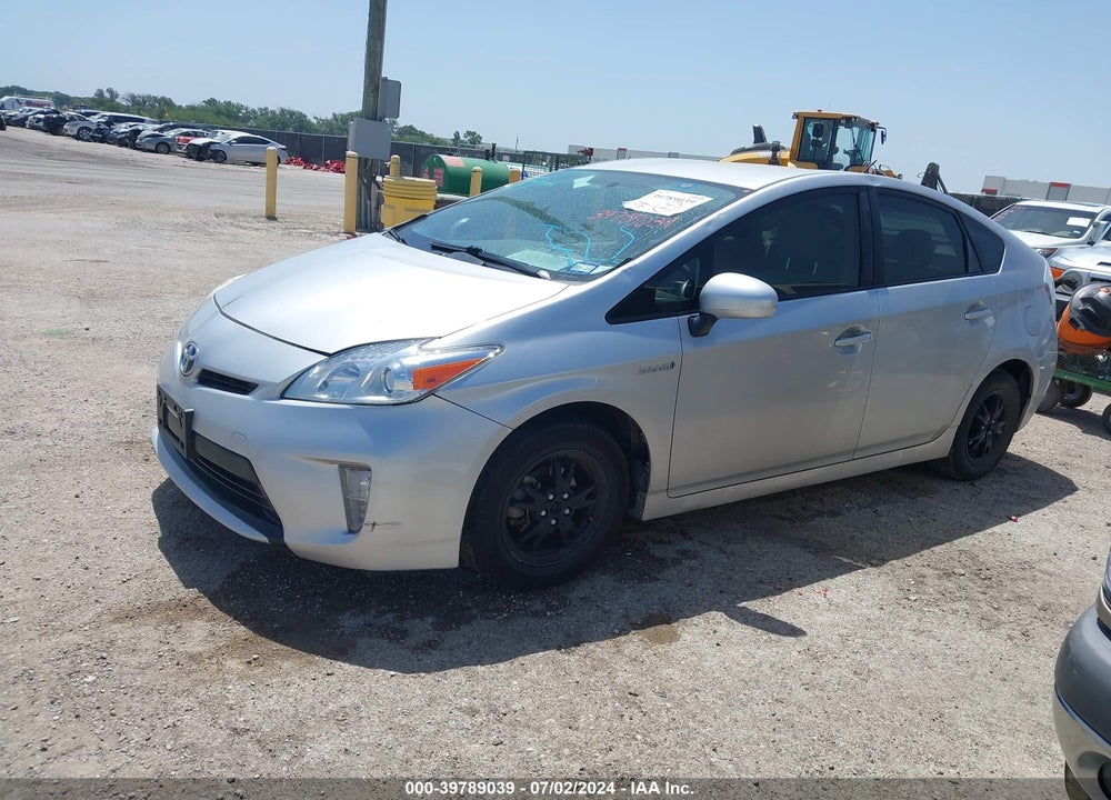 2013 TOYOTA PRIUS THREE VIN: JTDKN3DU2D5636887