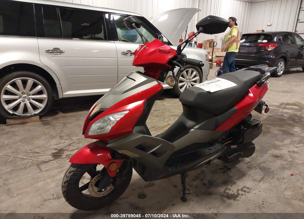 2017 TAIZHOU ZHOUGNENG FLYSCOOTER 150 VIN: L5YTCKPA5H1112564