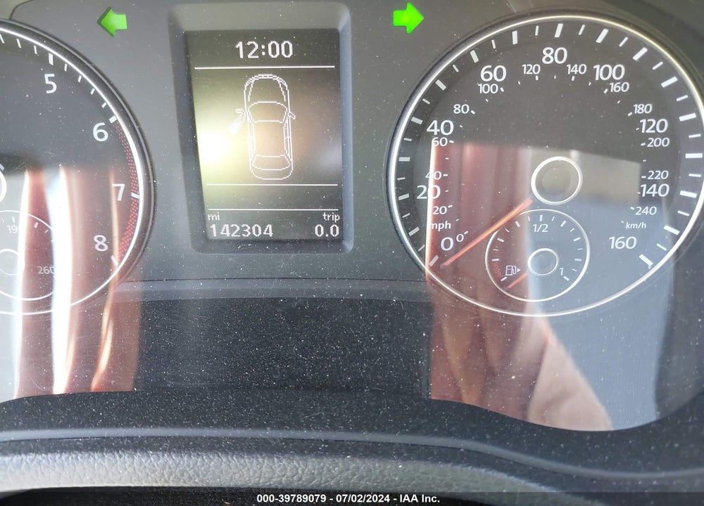 2013 VOLKSWAGEN PASSAT 2.5L SE VIN: 1VWBP7A34DC009548