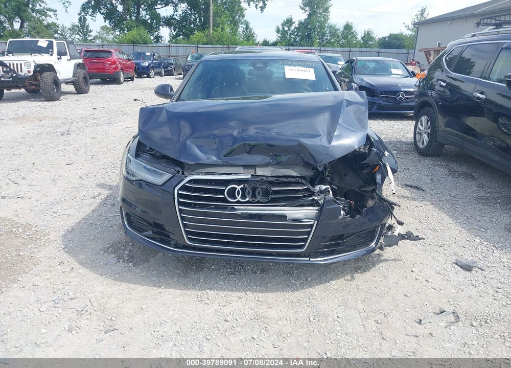 2016 AUDI A6 3.0T PREMIUM PLUS VIN: WAUHGAFC0GN075085