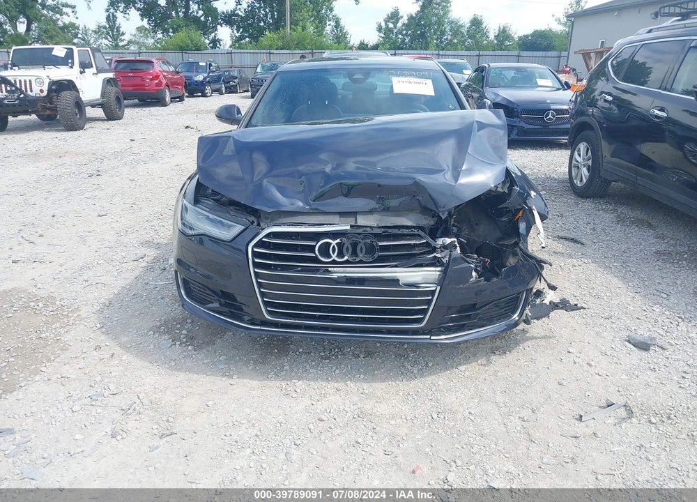 2016 AUDI A6 3.0T PREMIUM PLUS VIN: WAUHGAFC0GN075085