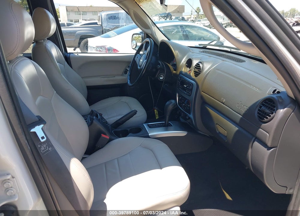 2002 JEEP LIBERTY LIMITED EDITION VIN: 1J4GK58K62W298639