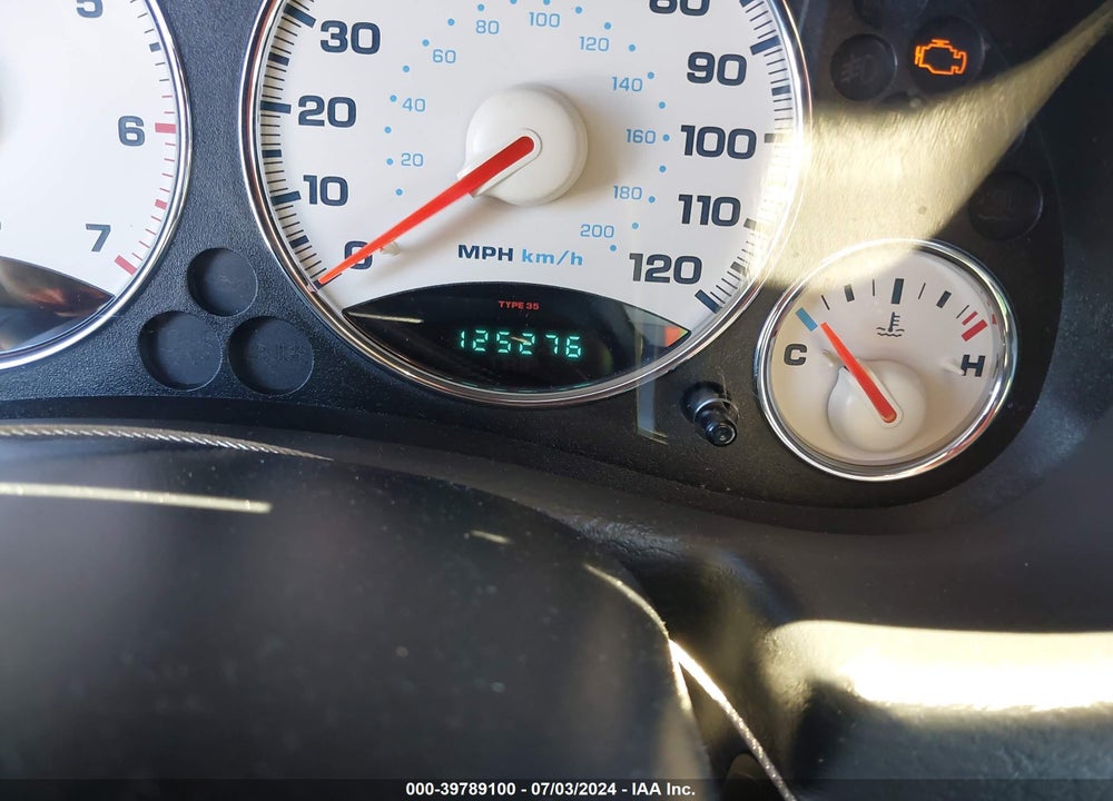 2002 JEEP LIBERTY LIMITED EDITION VIN: 1J4GK58K62W298639