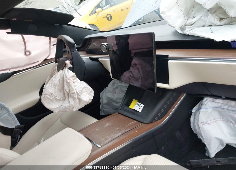 2022 TESLA MODEL S DUAL MOTOR ALL-WHEEL DRIVE VIN: 5YJSA1E54NF490340