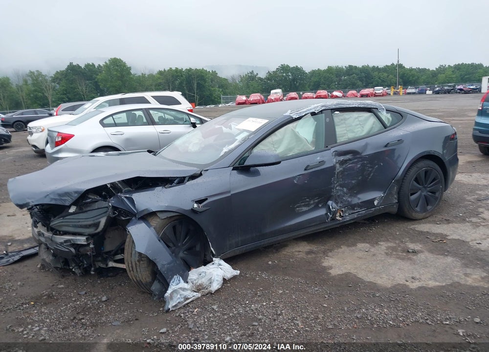 2022 TESLA MODEL S DUAL MOTOR ALL-WHEEL DRIVE VIN: 5YJSA1E54NF490340