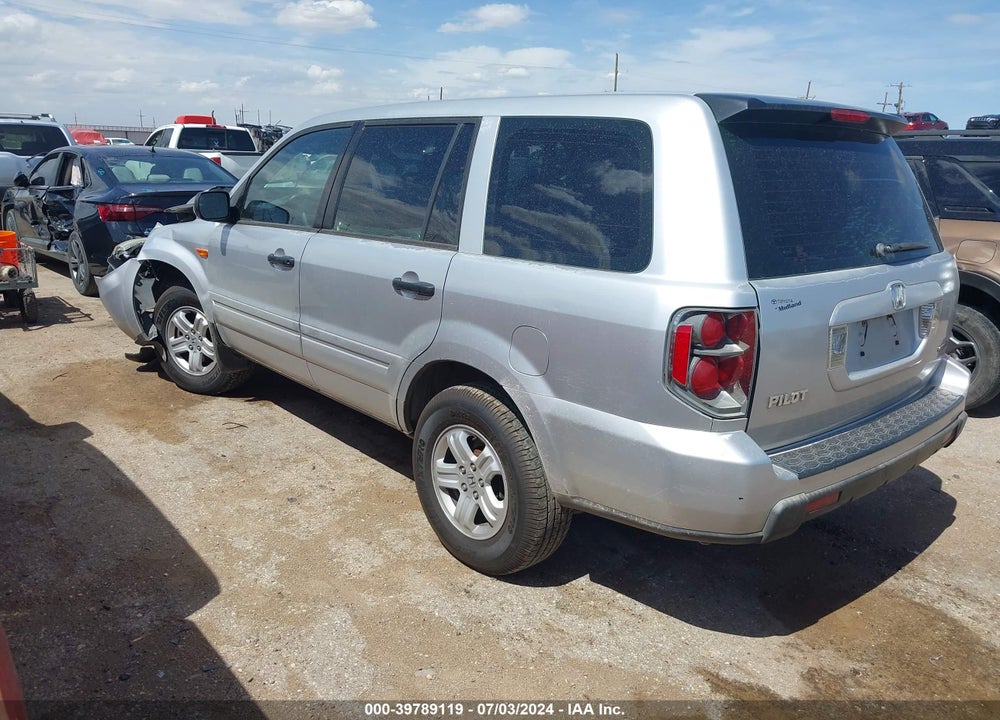 2006 HONDA PILOT LX VIN: 2HKYF18116H557323