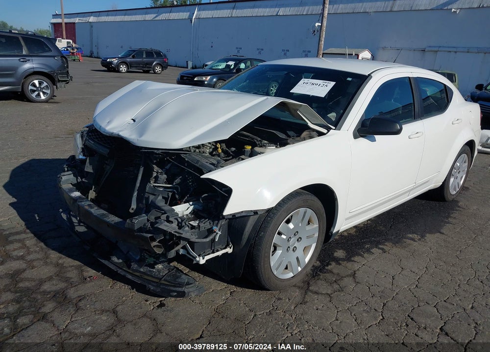 2011 DODGE AVENGER EXPRESS VIN: 1B3BD4FB1BN528702