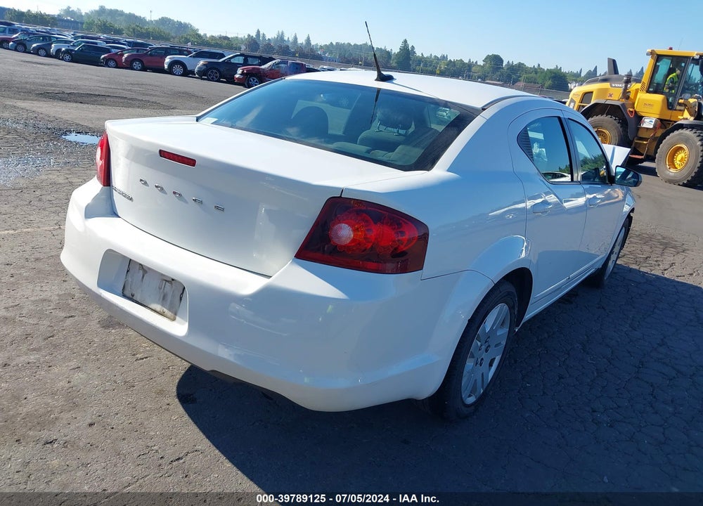 2011 DODGE AVENGER EXPRESS VIN: 1B3BD4FB1BN528702