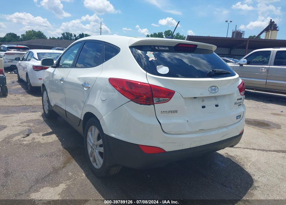 2011 HYUNDAI TUCSON LIMITED VIN: KM8JU3AC3BU290390