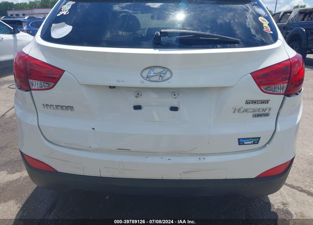 2011 HYUNDAI TUCSON LIMITED VIN: KM8JU3AC3BU290390