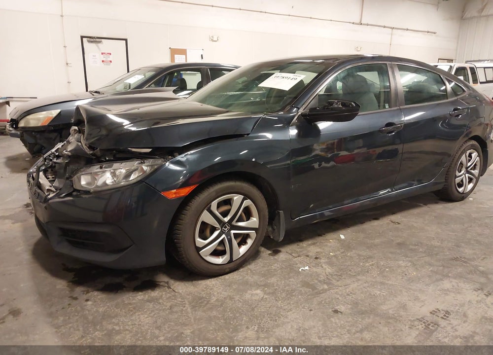 2017 HONDA CIVIC LX VIN: 19XFC2F54HE081202