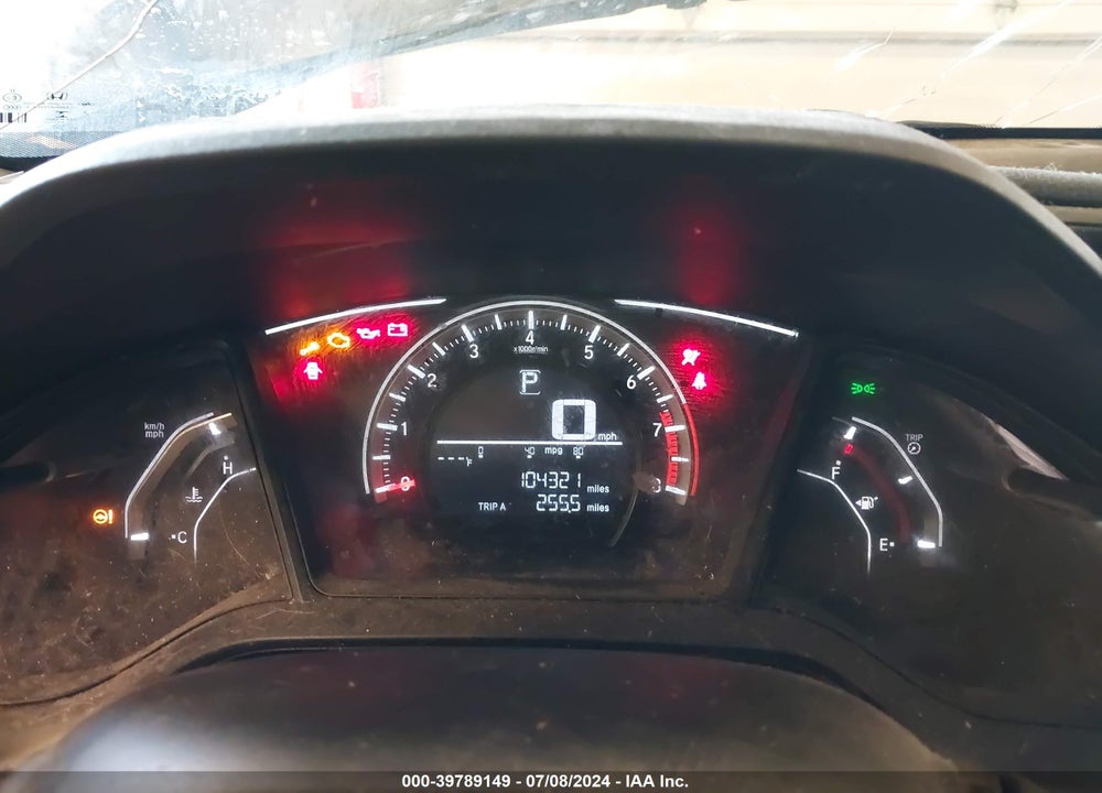 2017 HONDA CIVIC LX VIN: 19XFC2F54HE081202