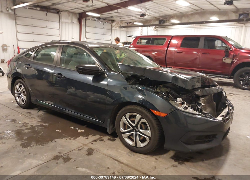 2017 HONDA CIVIC LX VIN: 19XFC2F54HE081202