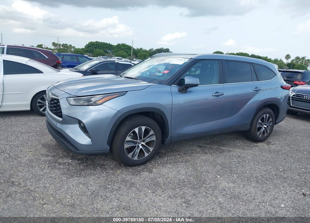 2023 TOYOTA HIGHLANDER XLE VIN: 5TDKDRAH1PS033487