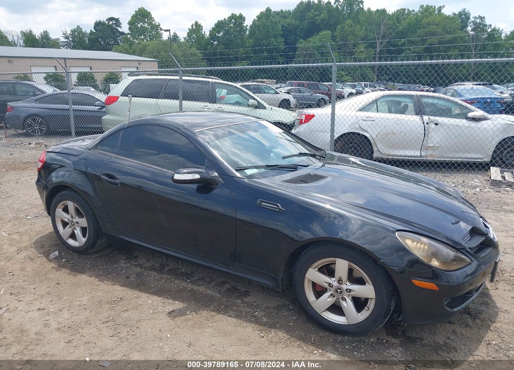 2008 MERCEDES-BENZ SLK 280 VIN: WDBWK54F48F176993