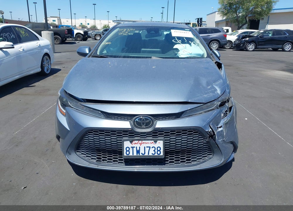 2021 TOYOTA COROLLA LE VIN: 5YFEPMAE8MP174414