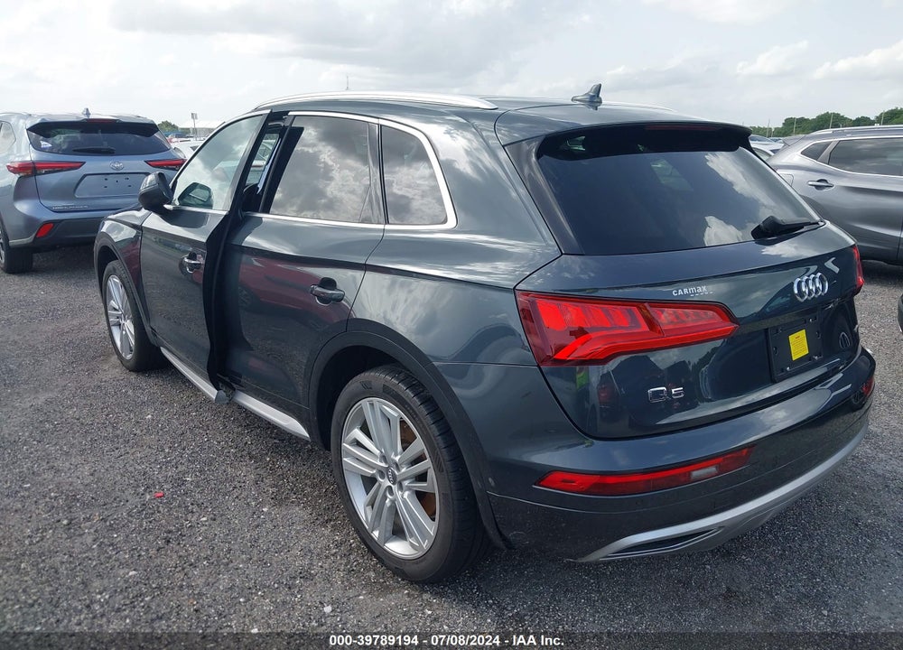 2019 AUDI Q5 45 PREMIUM VIN: WA1BNAFY5K2135070
