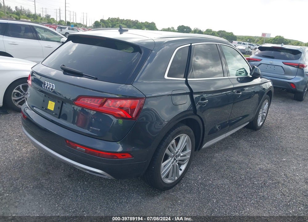 2019 AUDI Q5 45 PREMIUM VIN: WA1BNAFY5K2135070