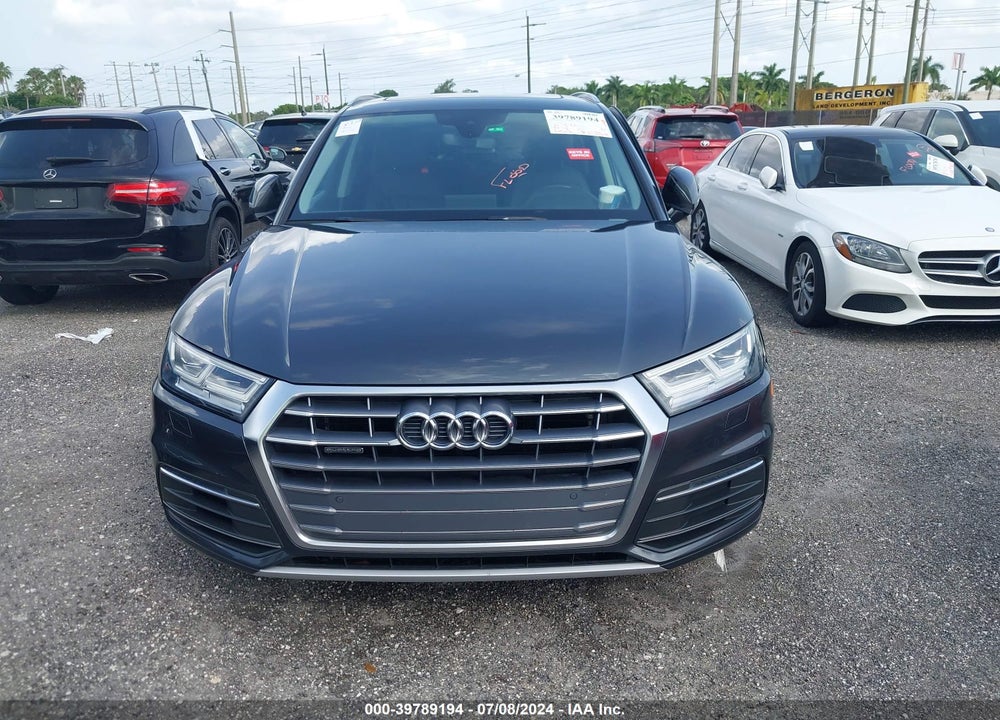 2019 AUDI Q5 45 PREMIUM VIN: WA1BNAFY5K2135070