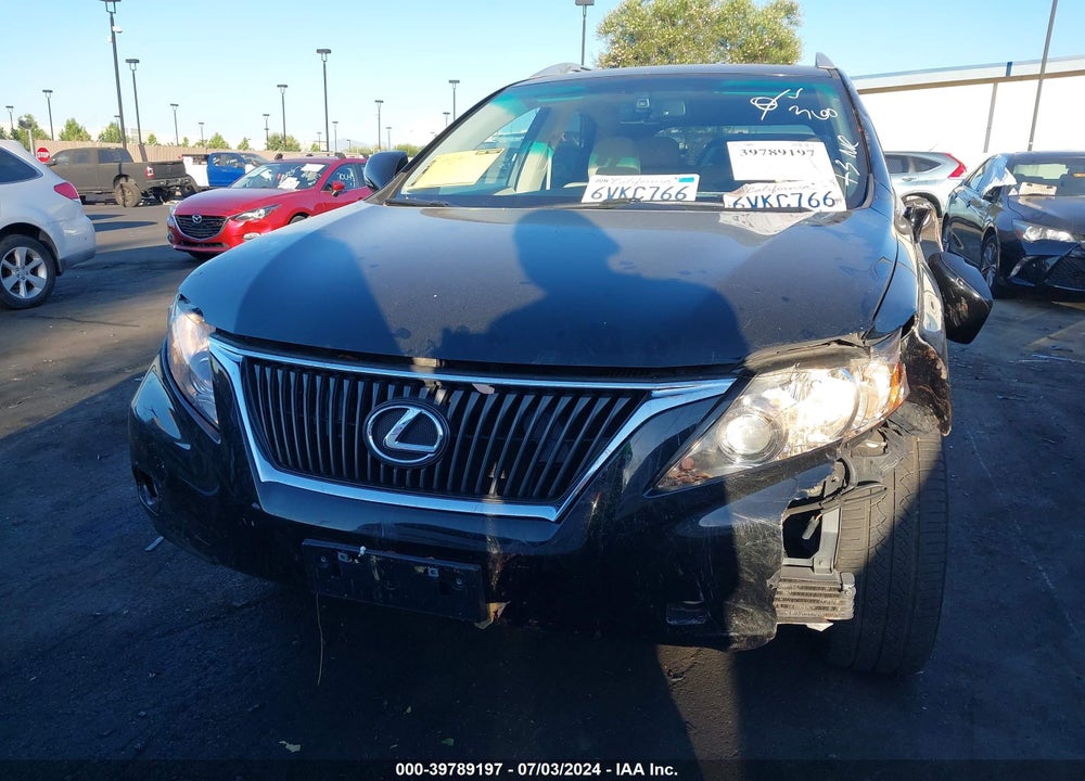 2012 LEXUS RX 350 VIN: 2T2ZK1BA9CC086010