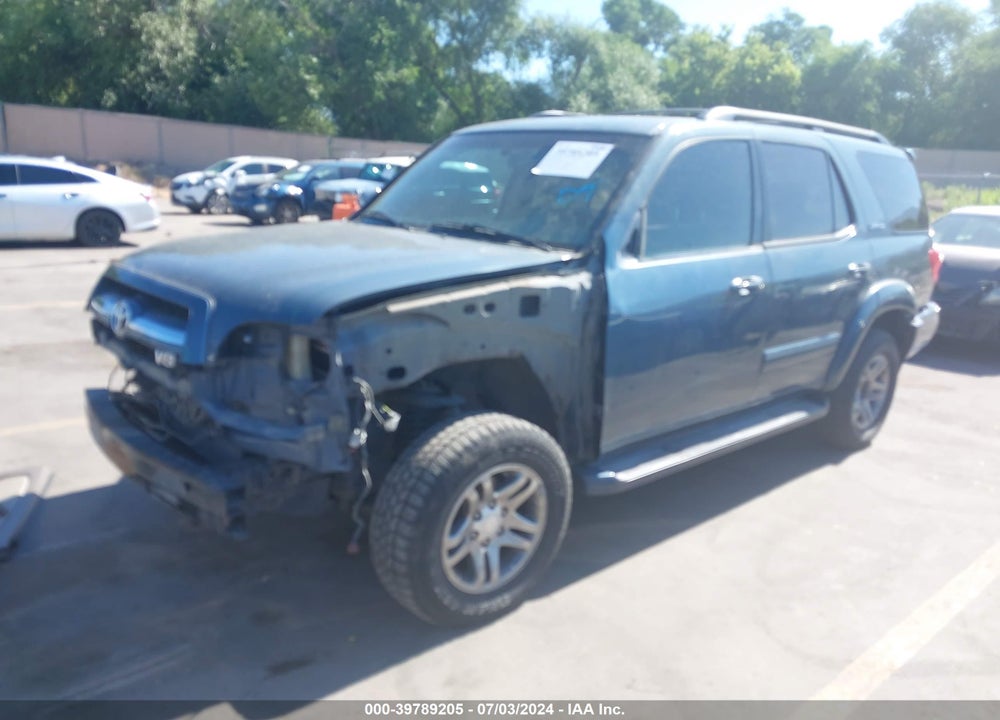 2006 TOYOTA SEQUOIA LIMITED V8 VIN: 5TDBT48A16S271403
