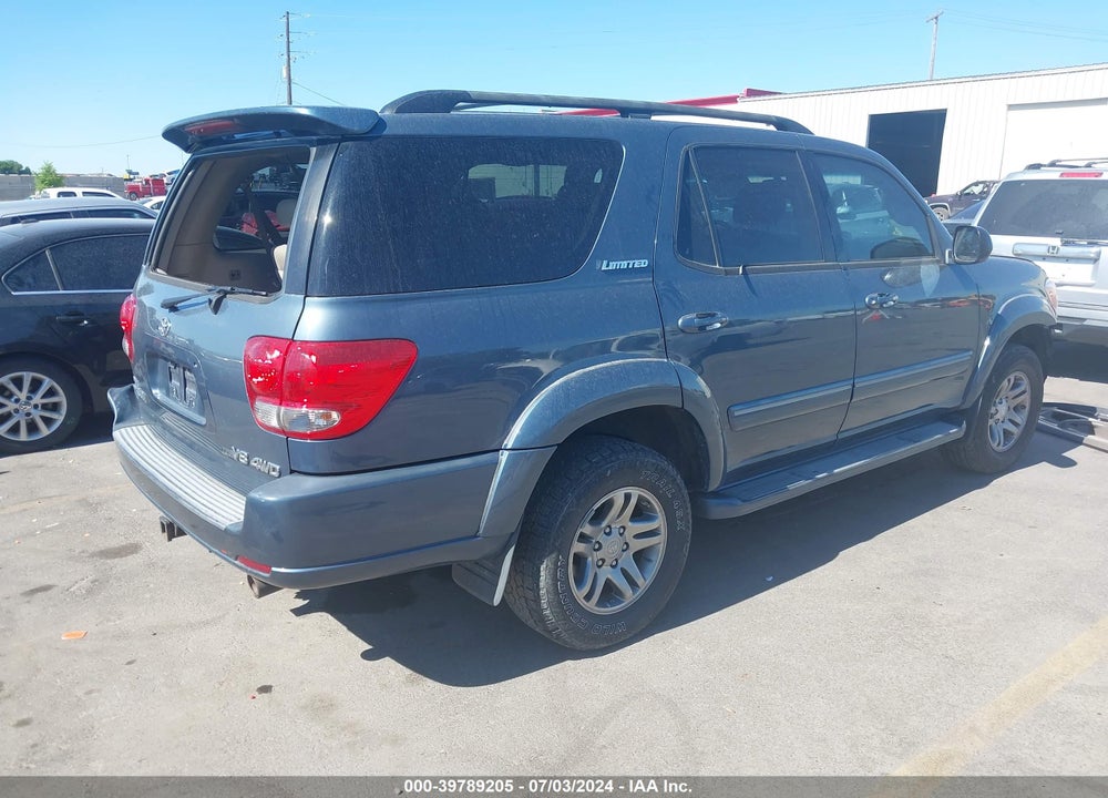 2006 TOYOTA SEQUOIA LIMITED V8 VIN: 5TDBT48A16S271403